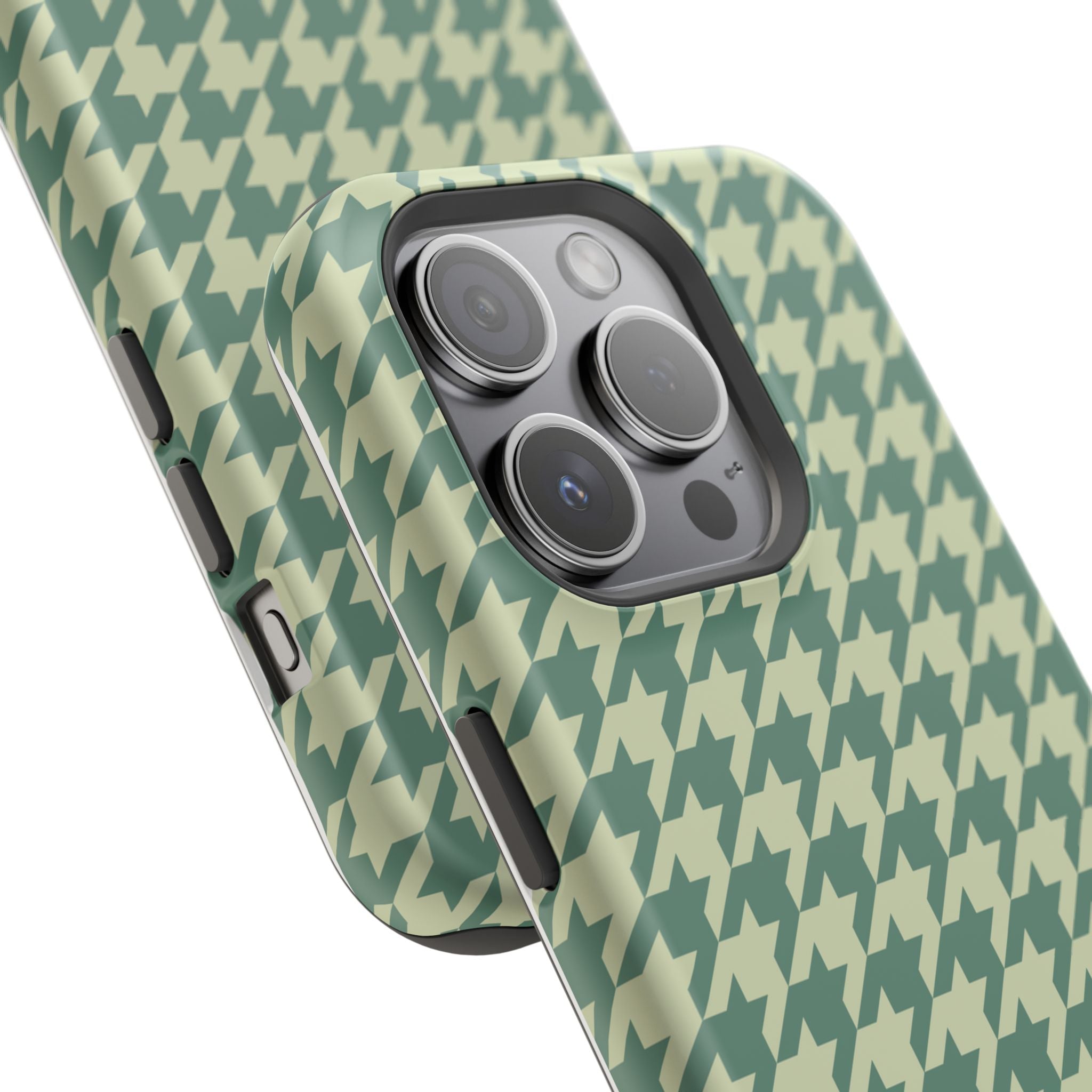 Key Lime Pie Houndstooth Case