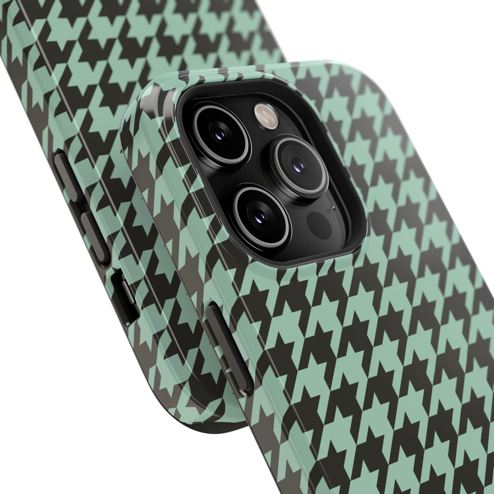 Mint Chip Houndstooth Case