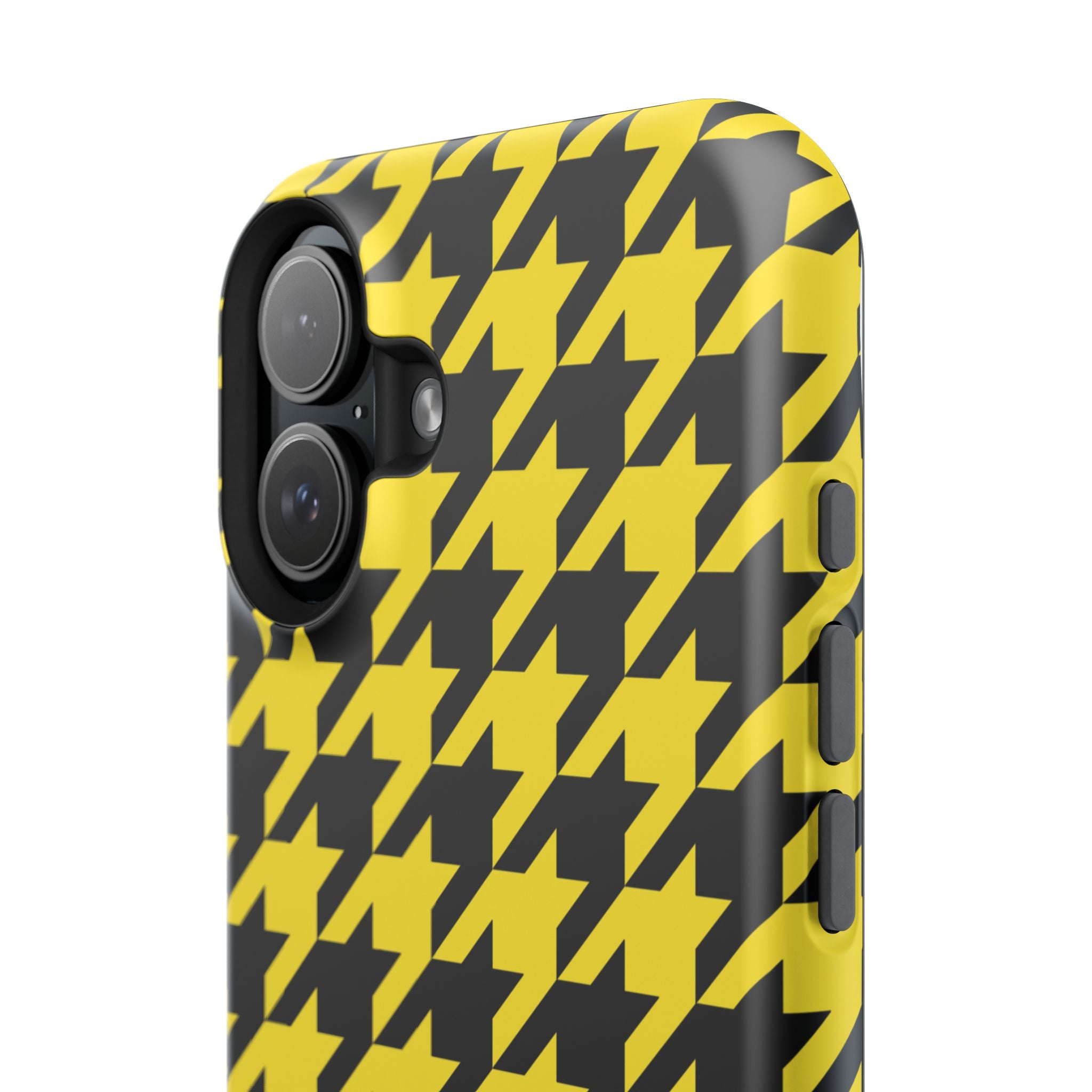 Yellow Houndstooth Case