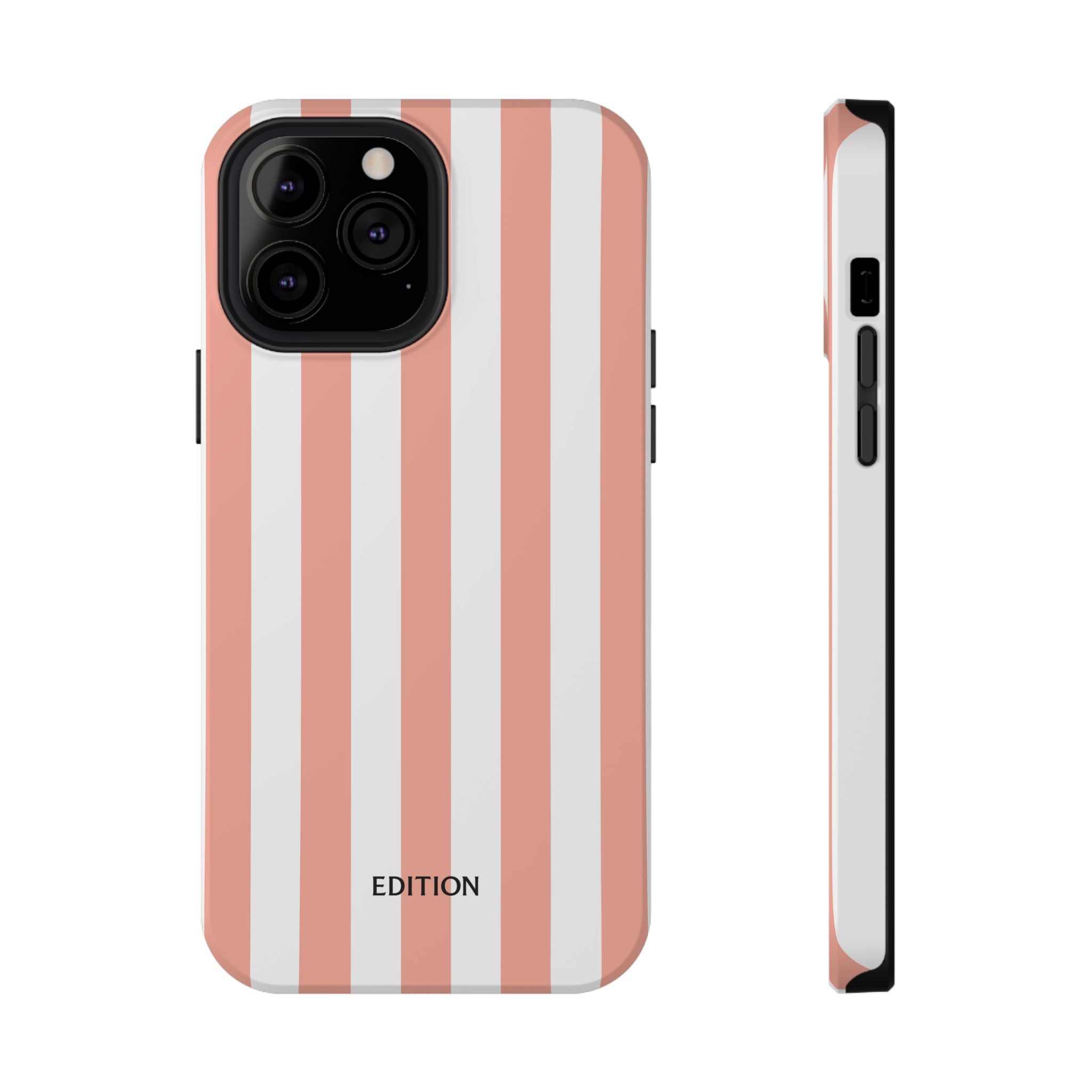 Peach Beach Stripe Case