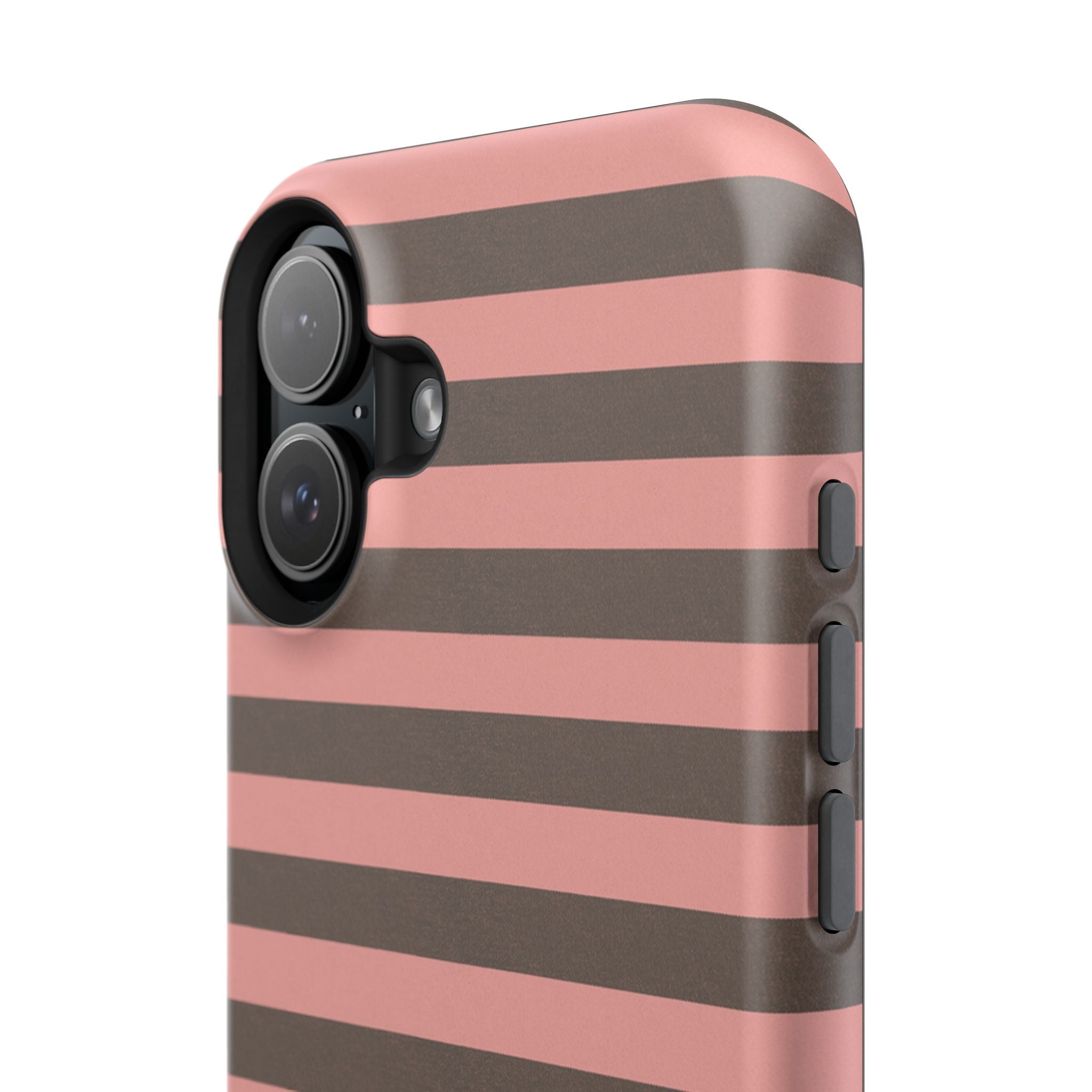 Peach Stripe Case