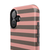Peach Stripe Case