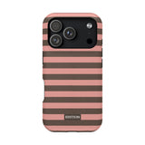 Peach Stripe Case