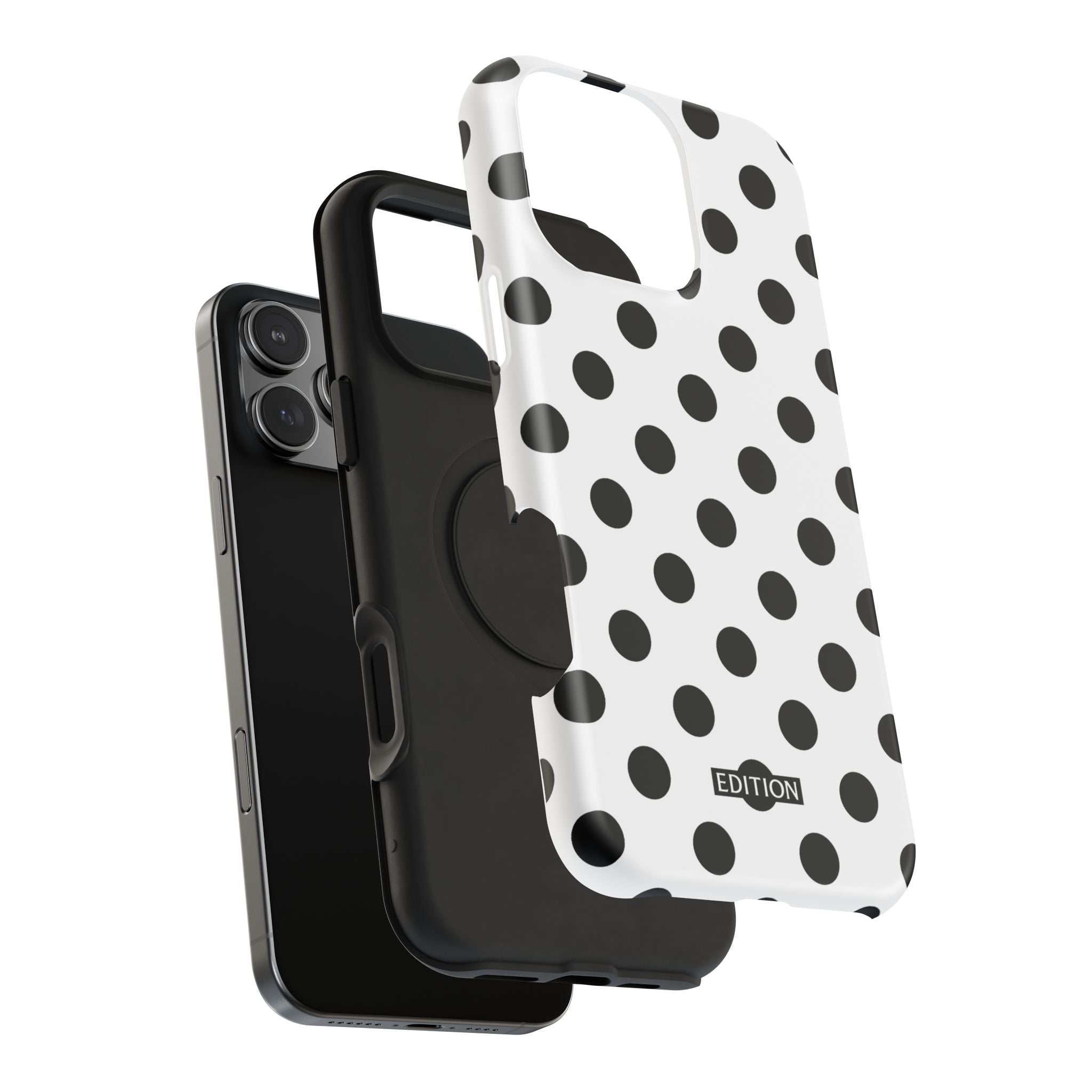 Black and White Polka Dot Case