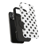 Black and White Polka Dot Case
