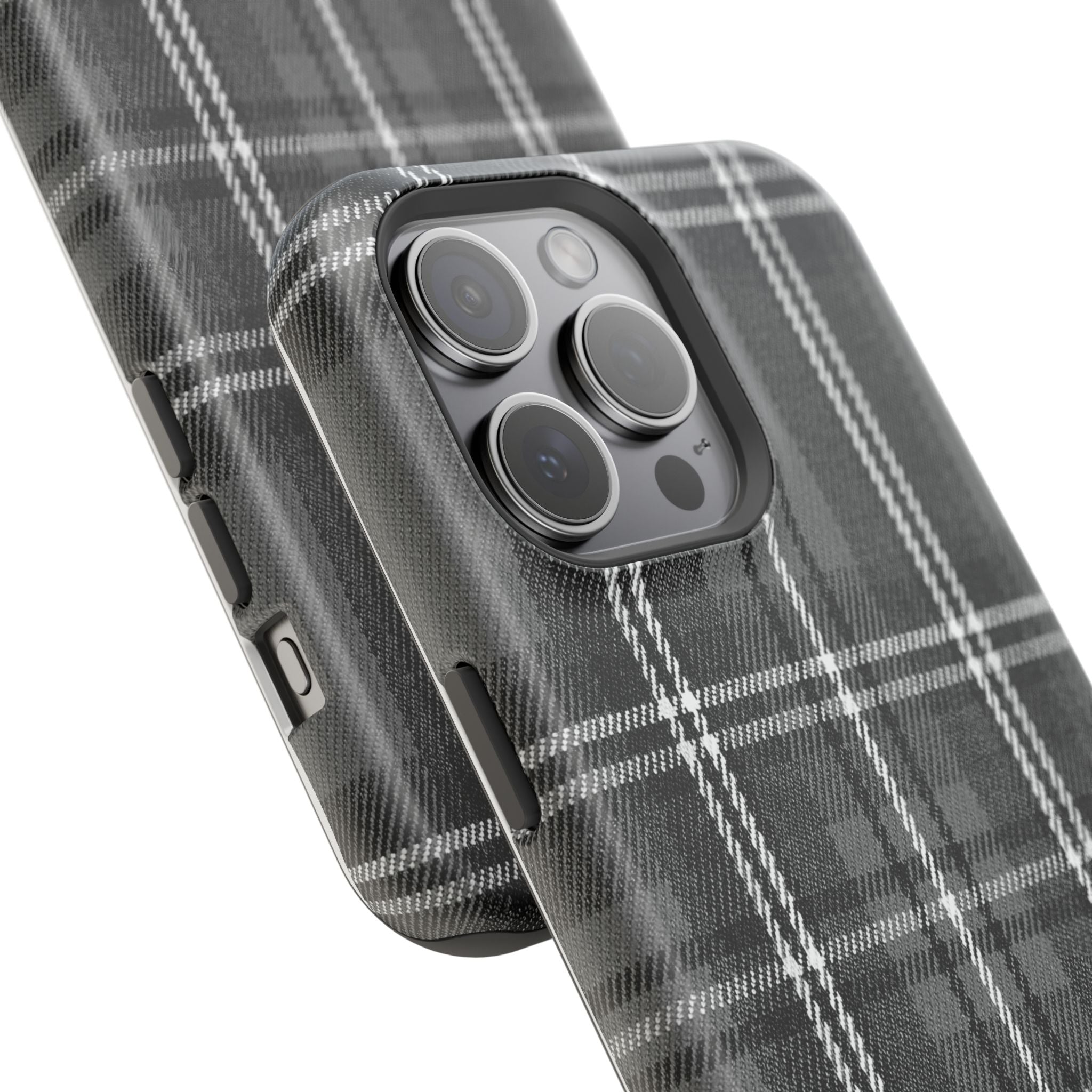 Grey Plaid Case