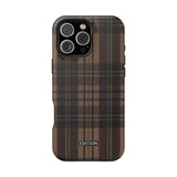 Brown Plaid Case