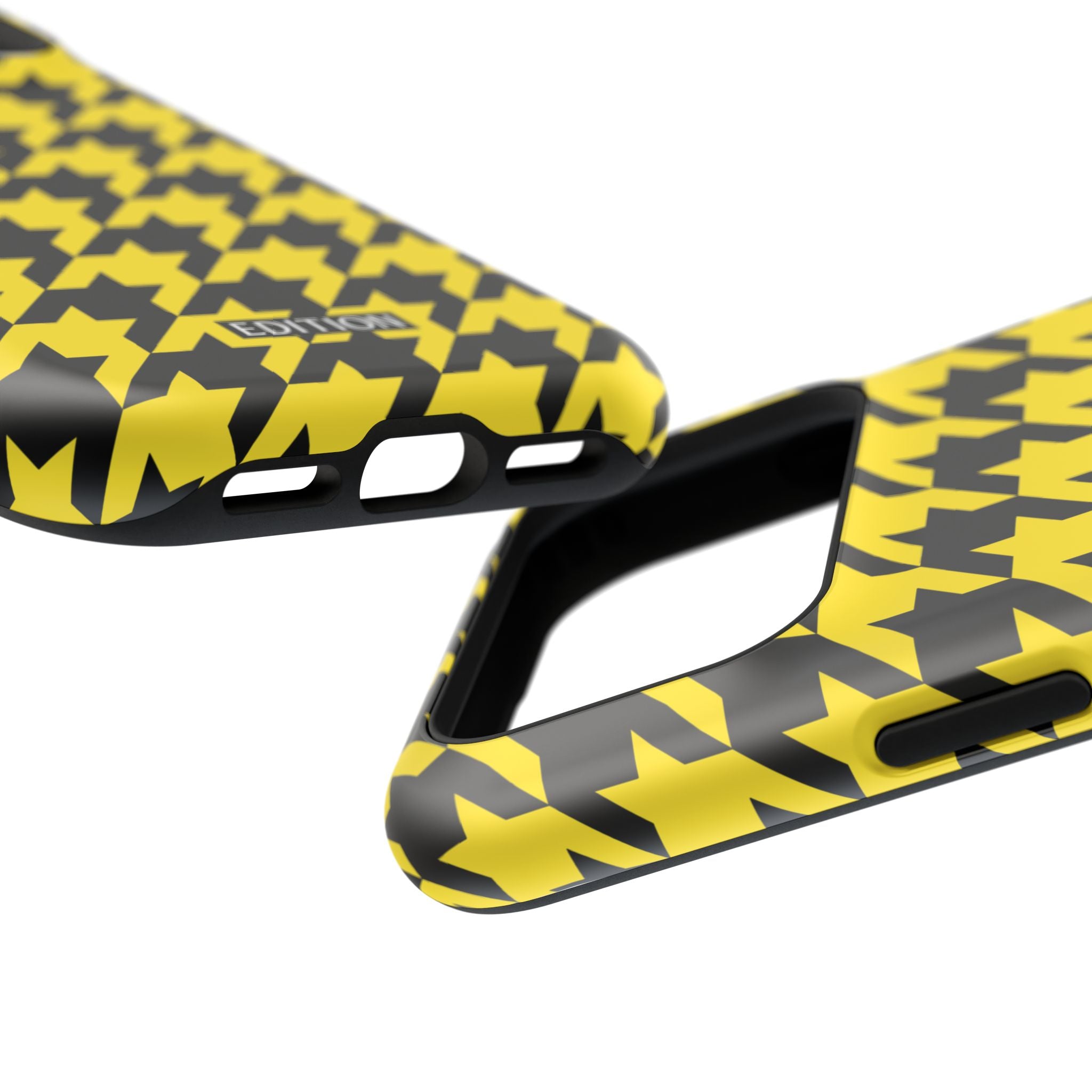 Yellow Houndstooth Case