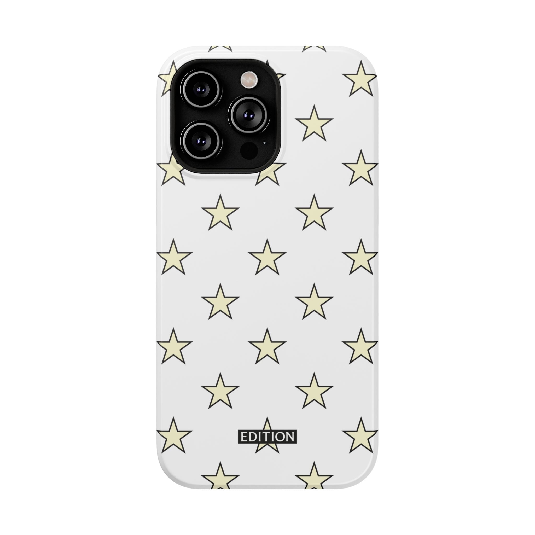 Yellow and White Star Case
