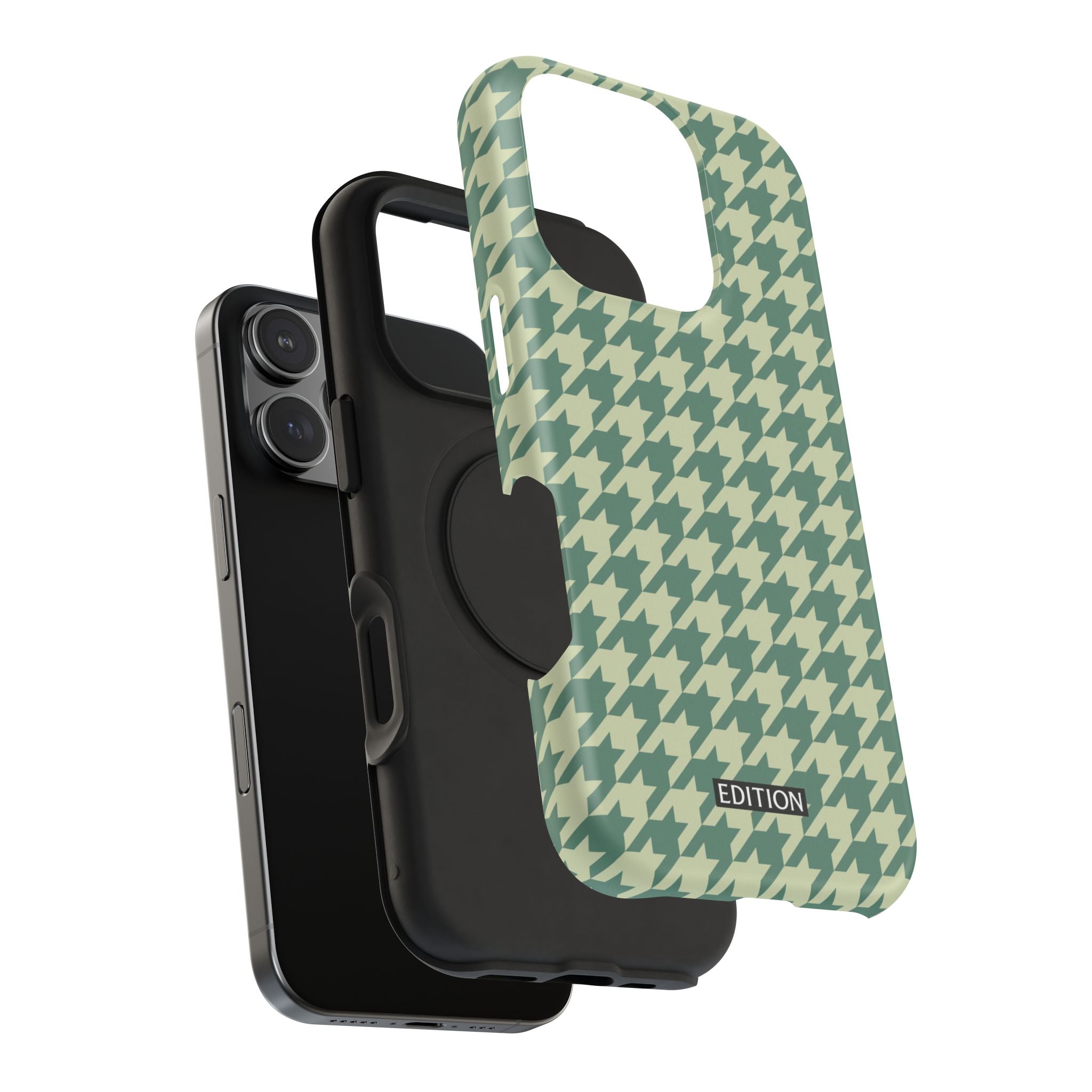 Key Lime Pie Houndstooth Case