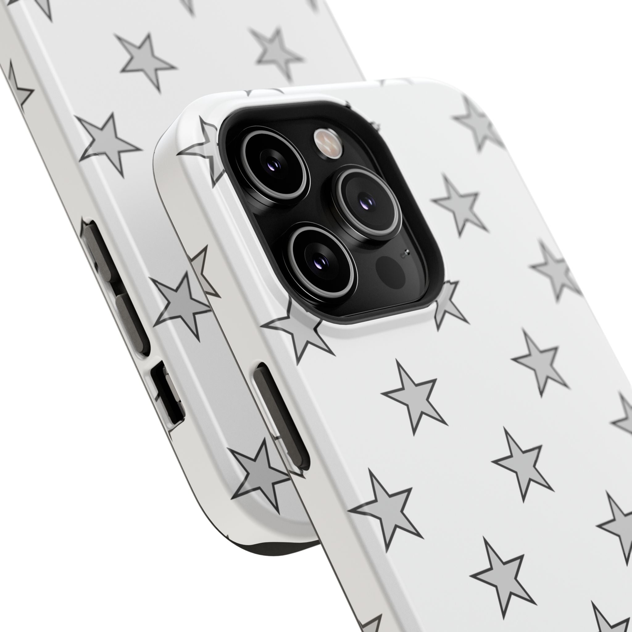 Grey and White Star Case