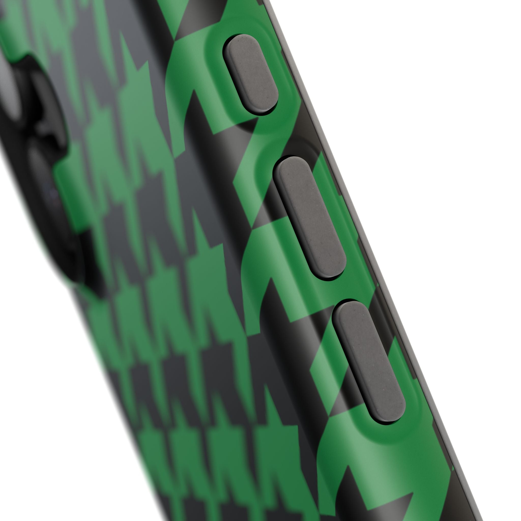 Green Houndstooth Case
