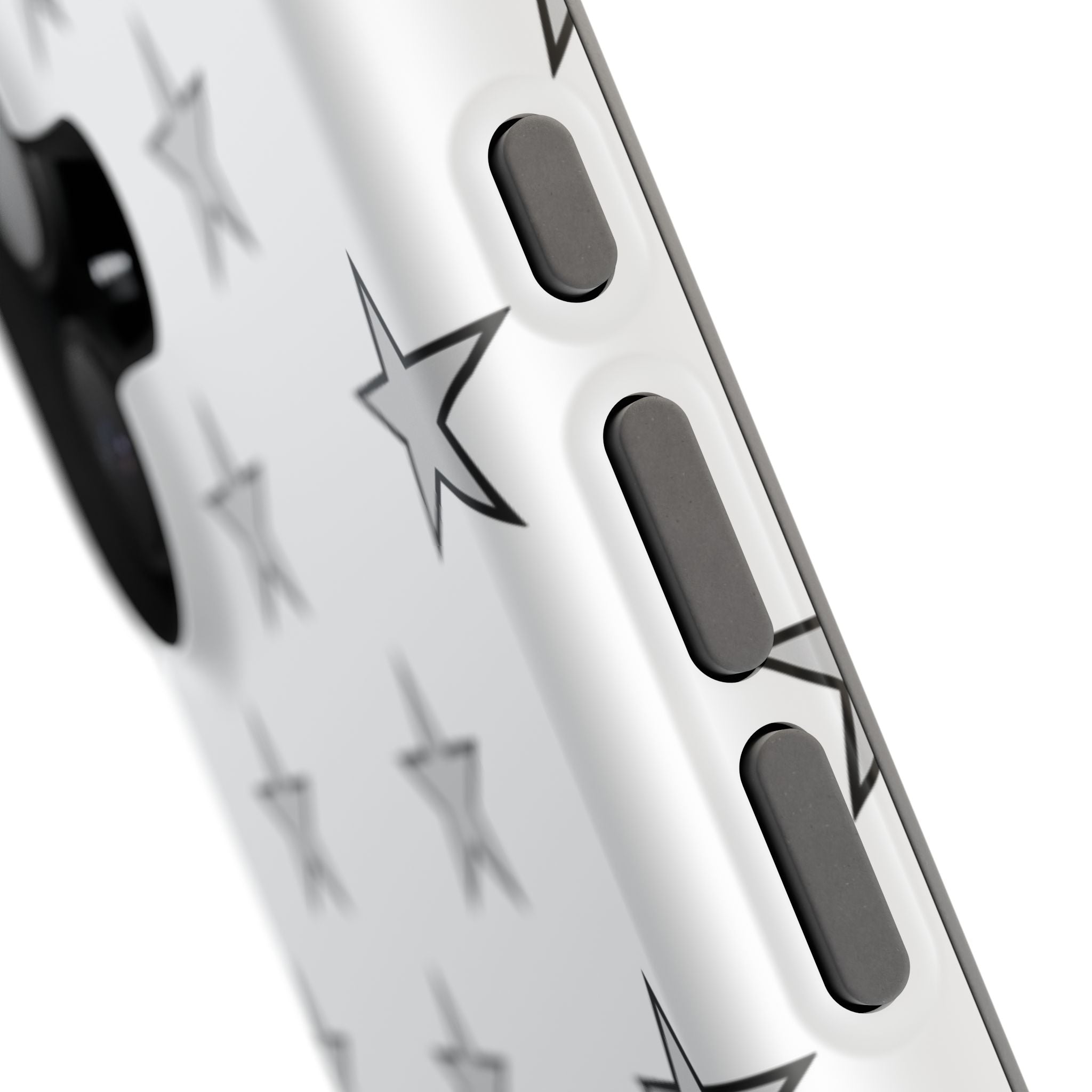 Grey and White Star Case