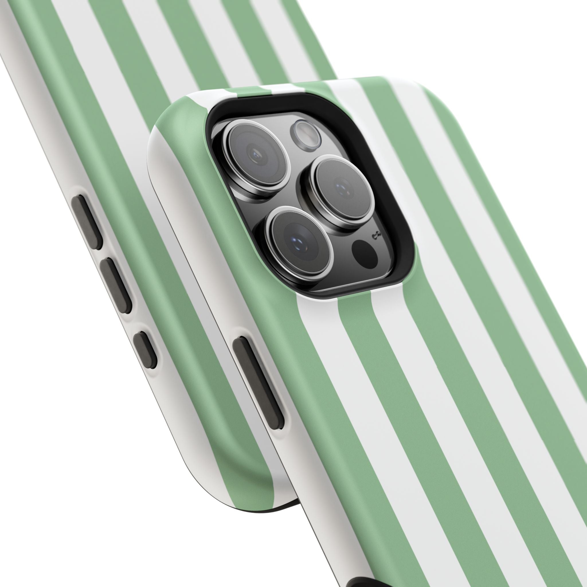 Green Beach Stripe Case