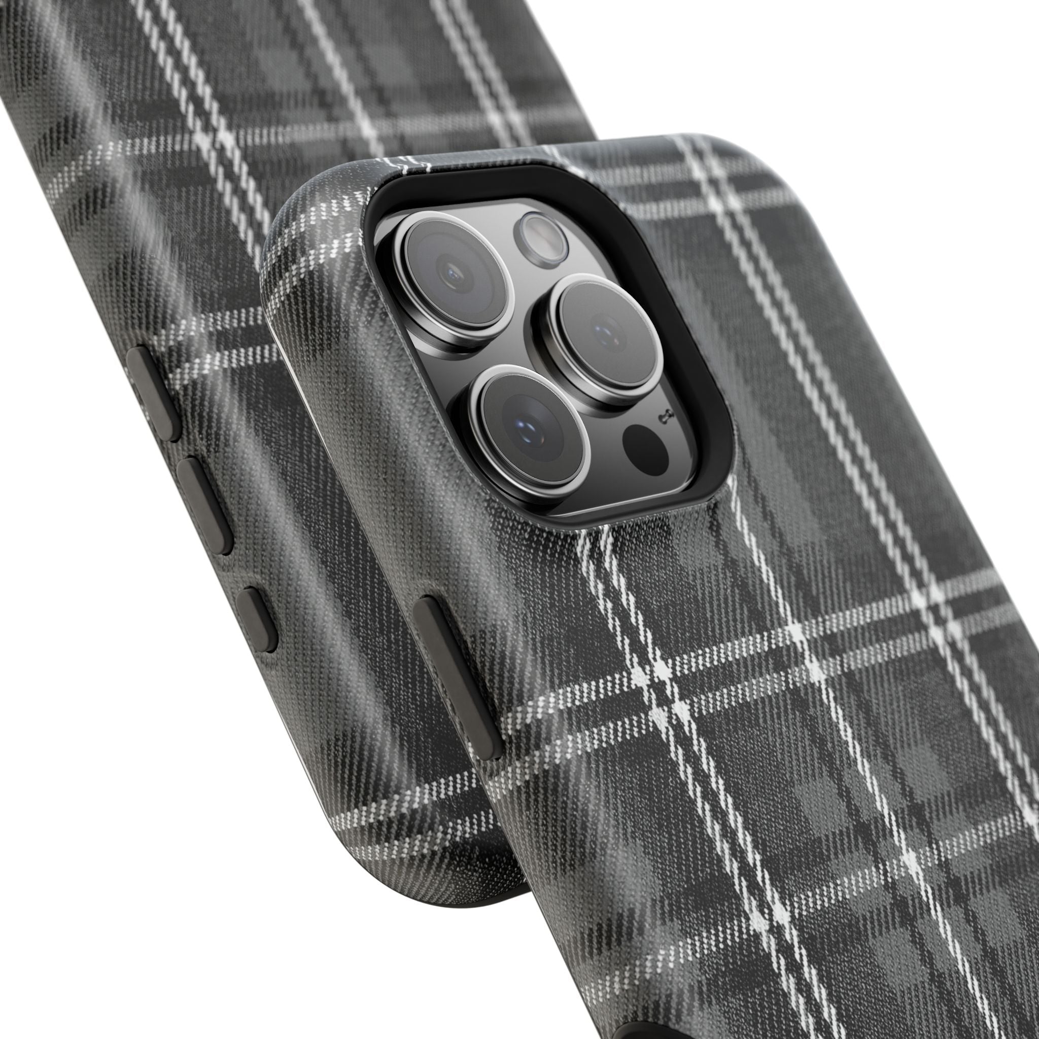 Grey Plaid Case