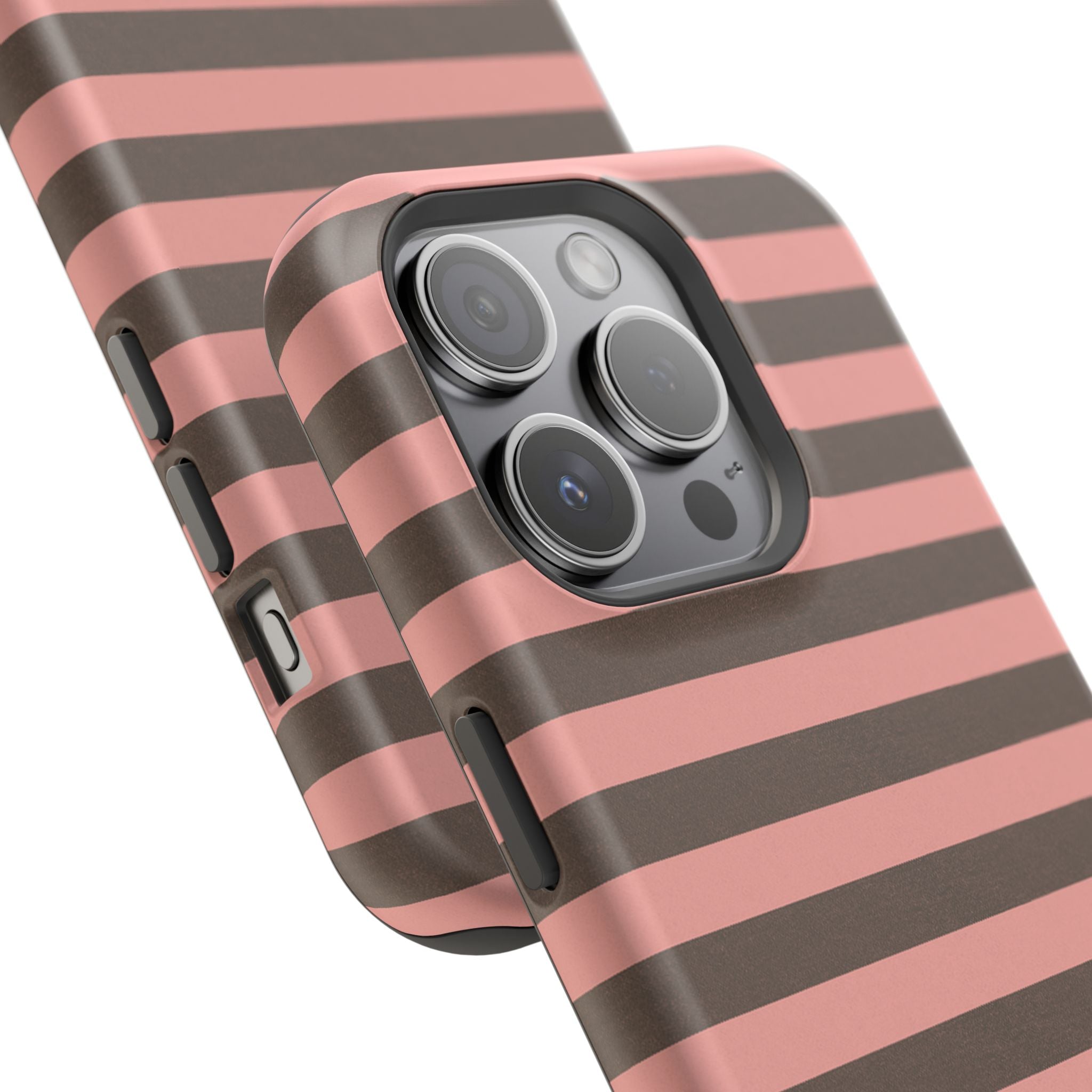 Peach Stripe Case