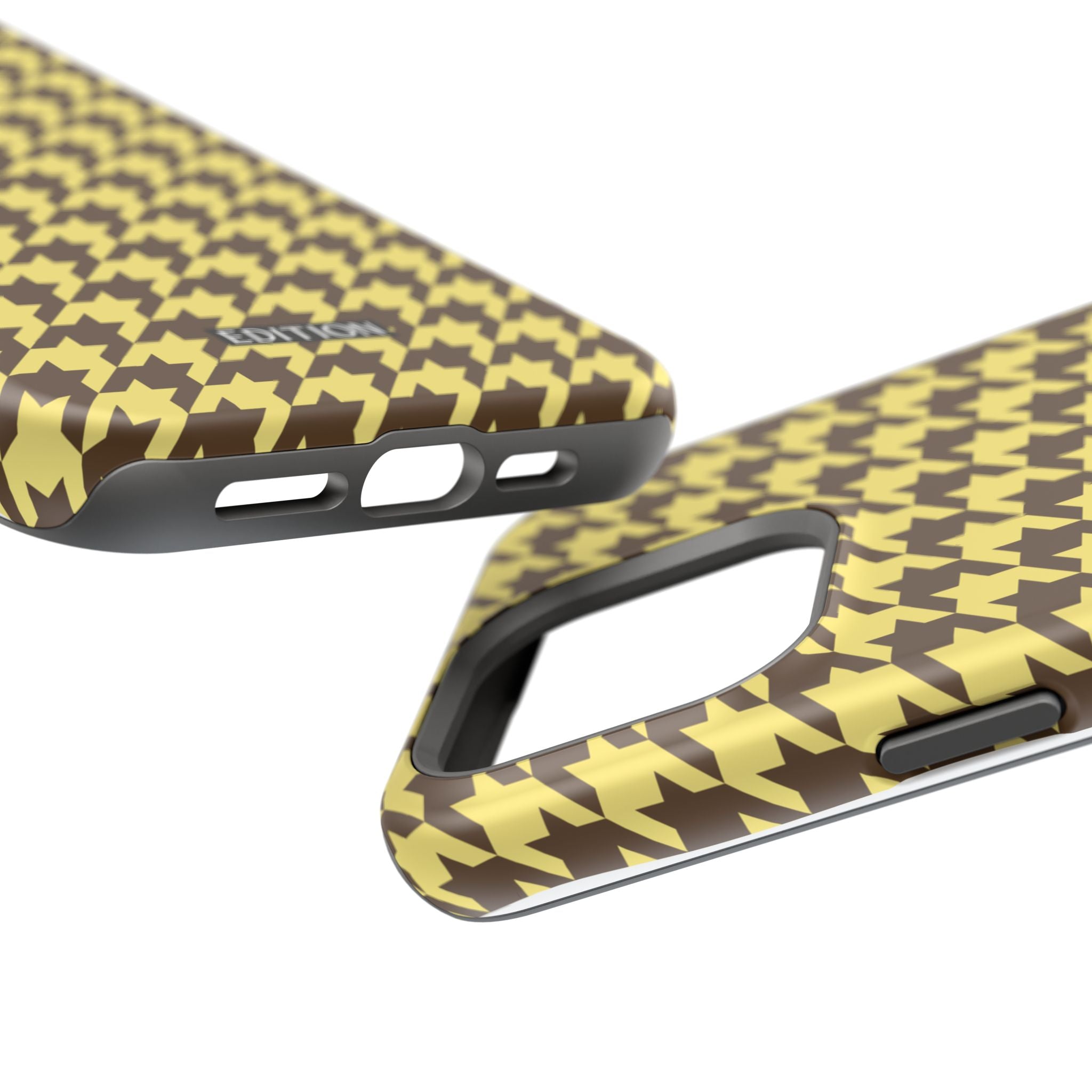 Banana Split Houndstooth Case