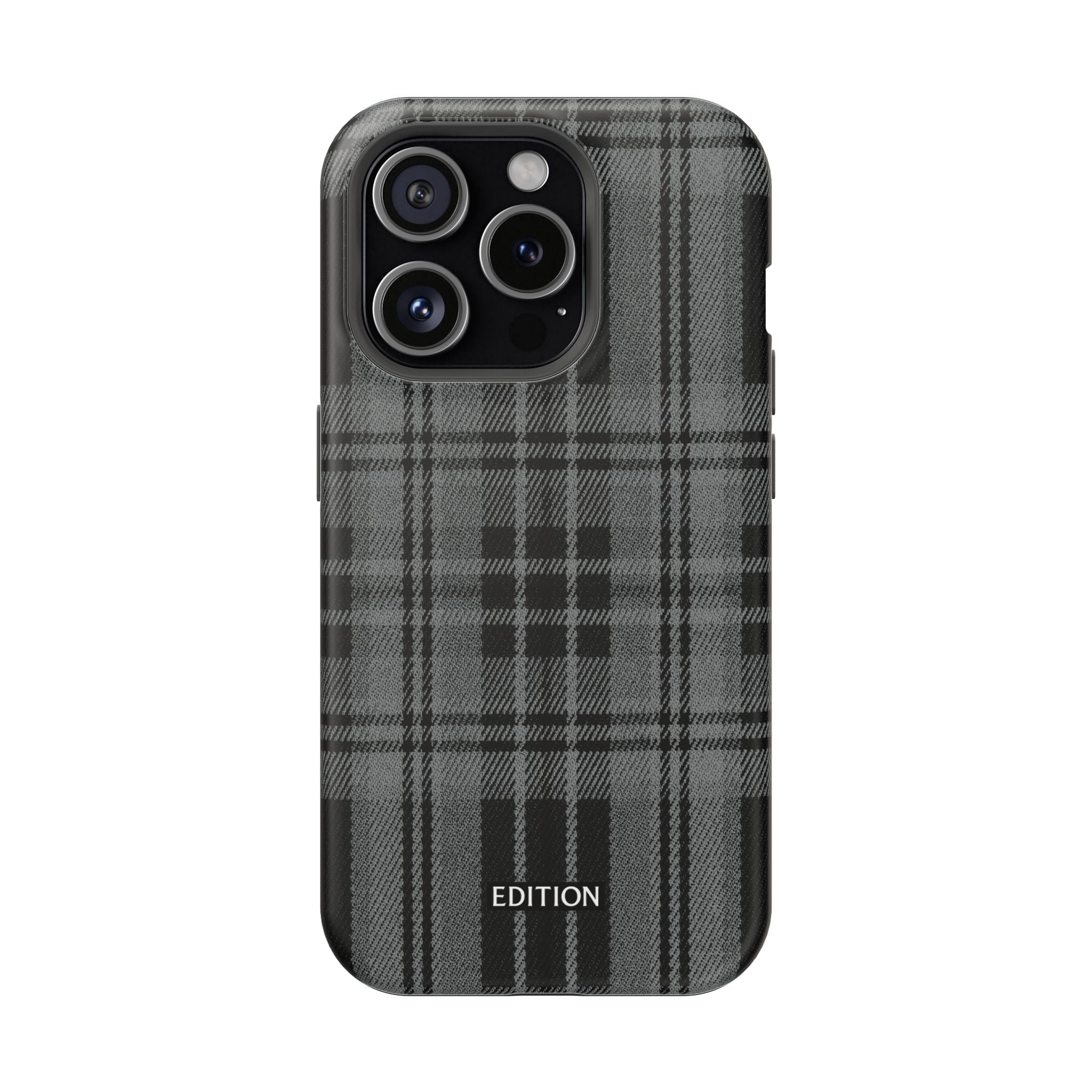 Black Plaid Case
