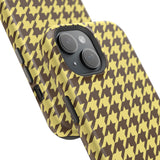 Banana Split Houndstooth Case