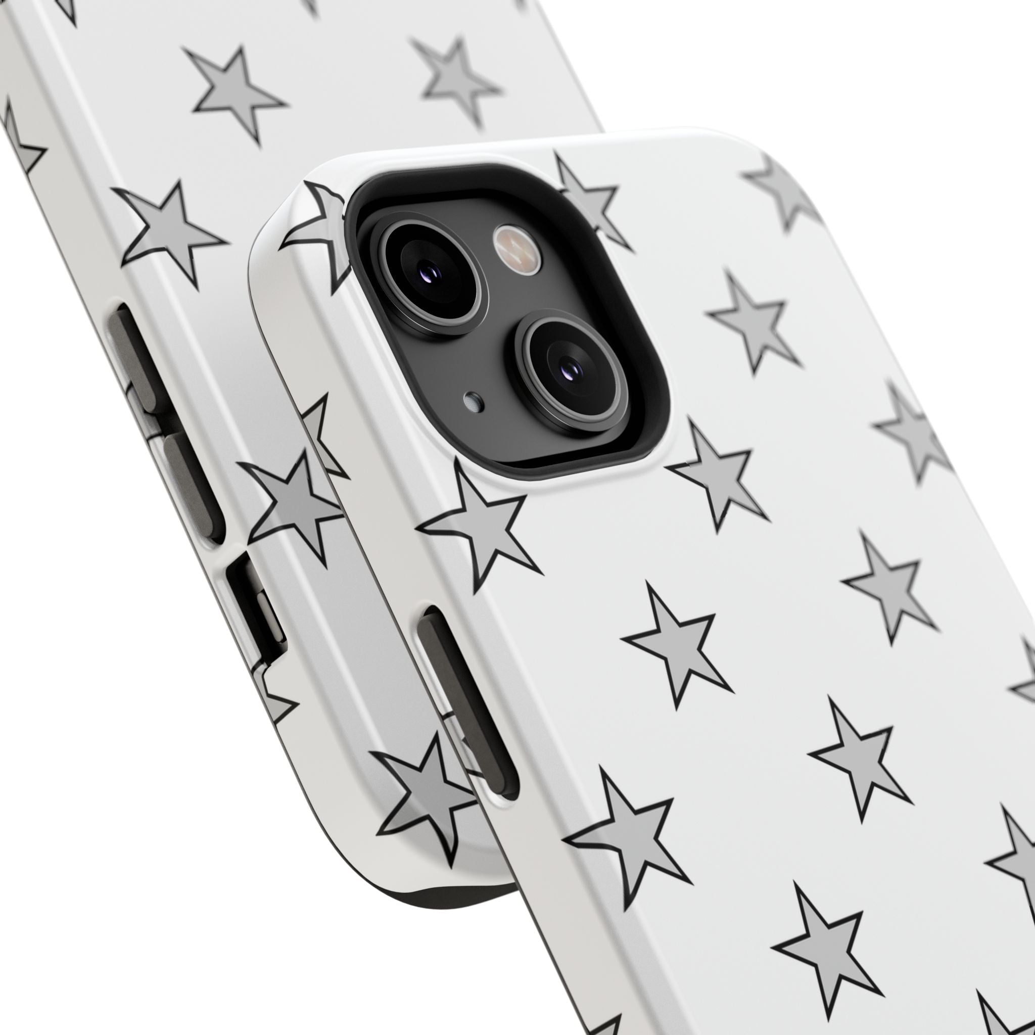 Grey and White Star Case