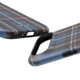 Blue and Pink Plaid Case
