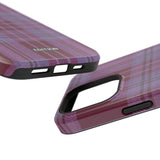 Magenta Plaid Case