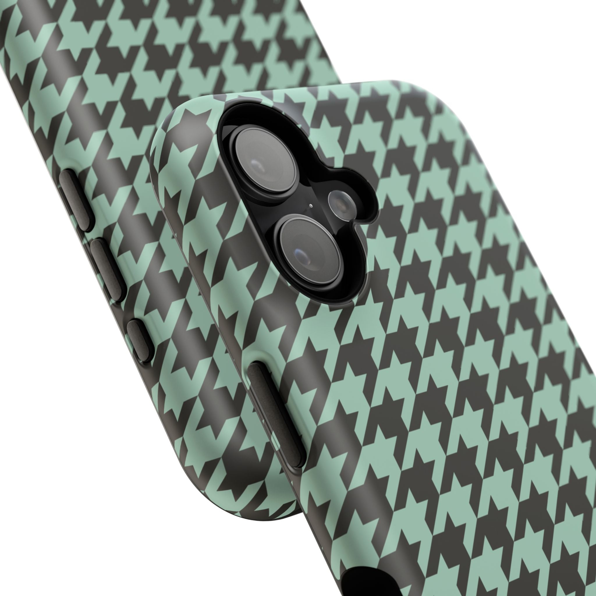 Mint Chip Houndstooth Case