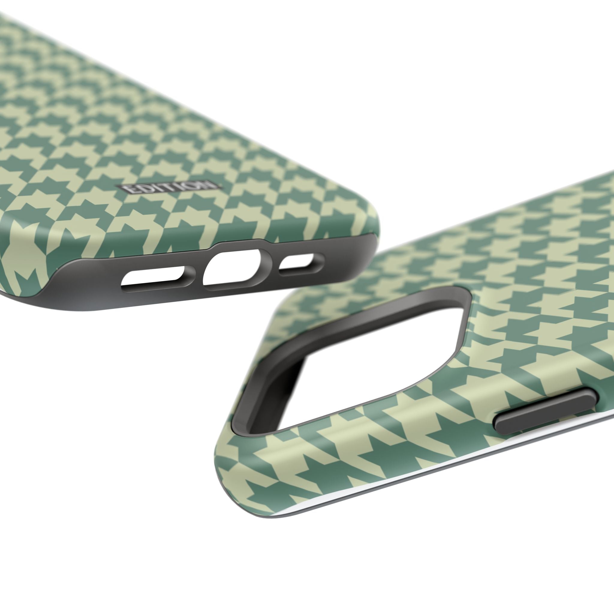 Key Lime Pie Houndstooth Case