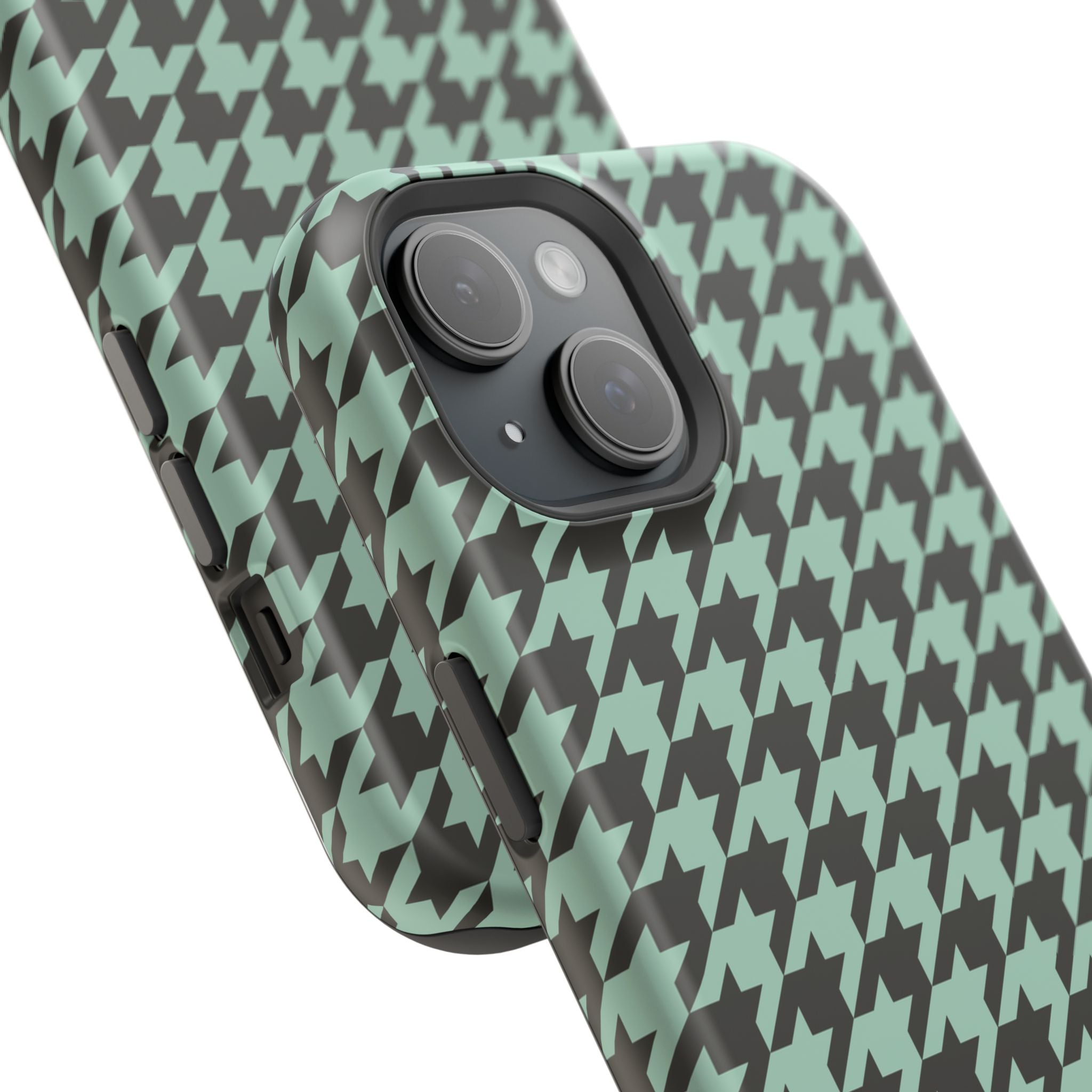 Mint Chip Houndstooth Case