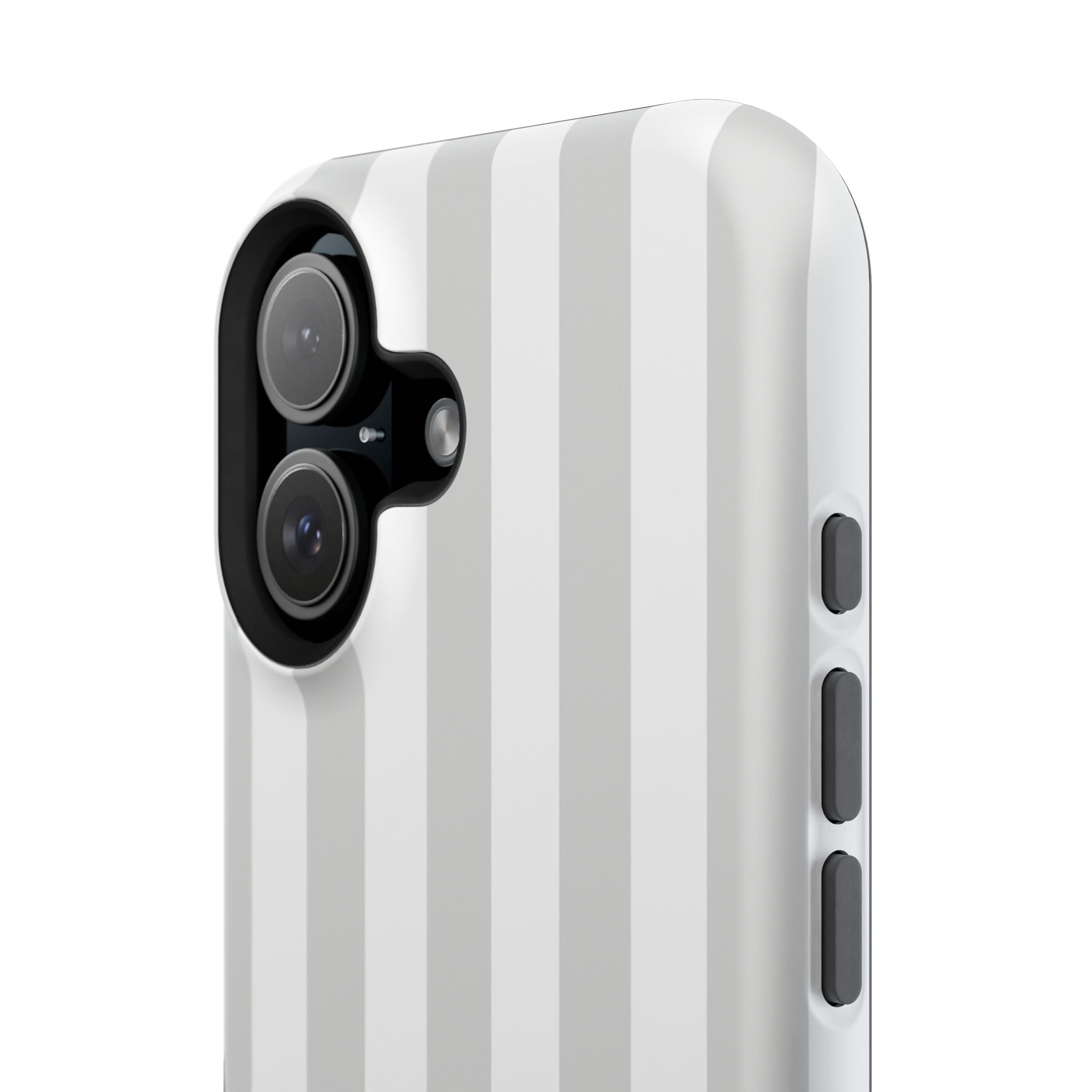 Grey Beach Stripe Case