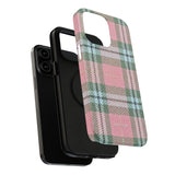 Baby Pink Plaid Case