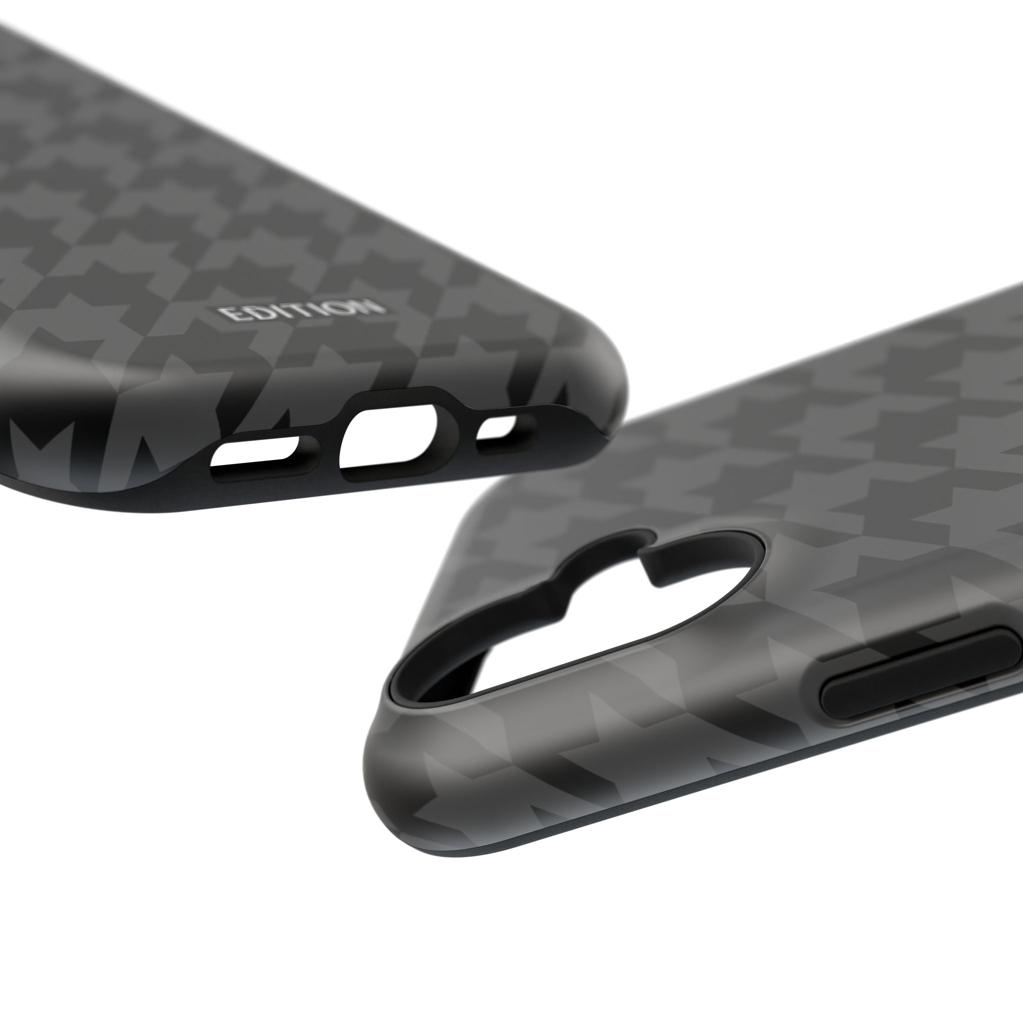 Grey Houndstooth Case