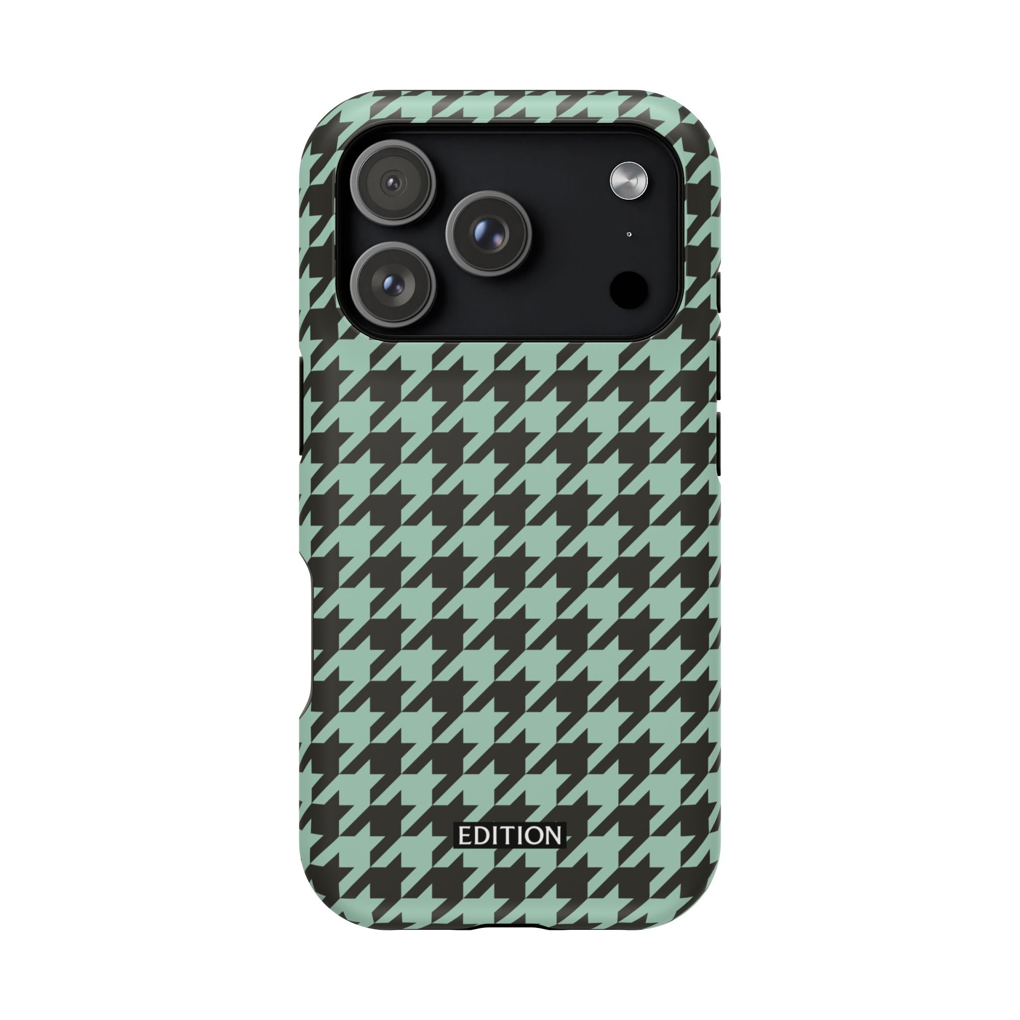 Mint Chip Houndstooth Case