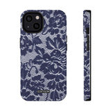 Navy Lace Case