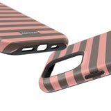 Peach Stripe Case