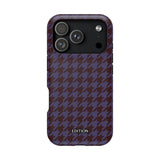 Grape Soda Houndstooth Case