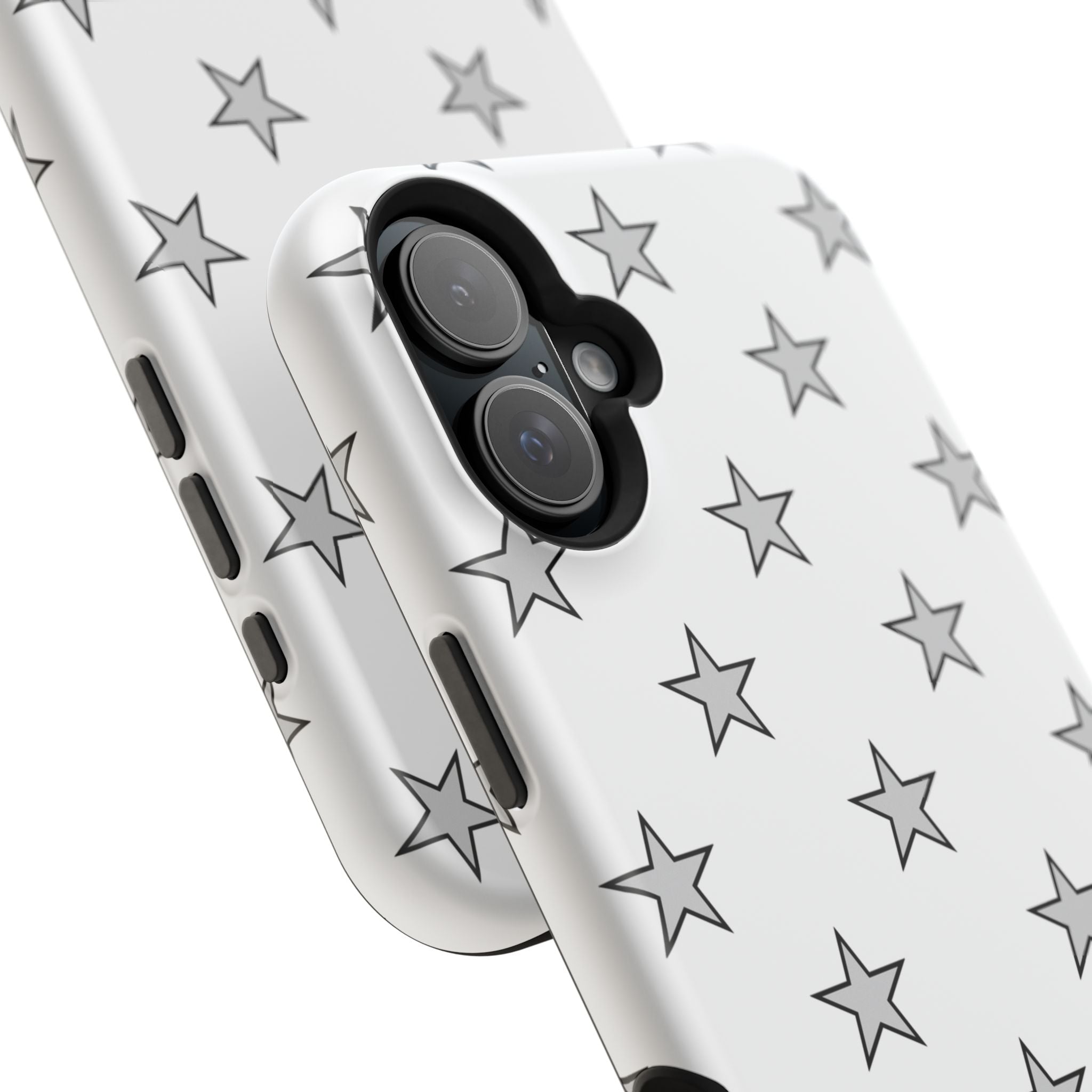 Grey and White Star Case