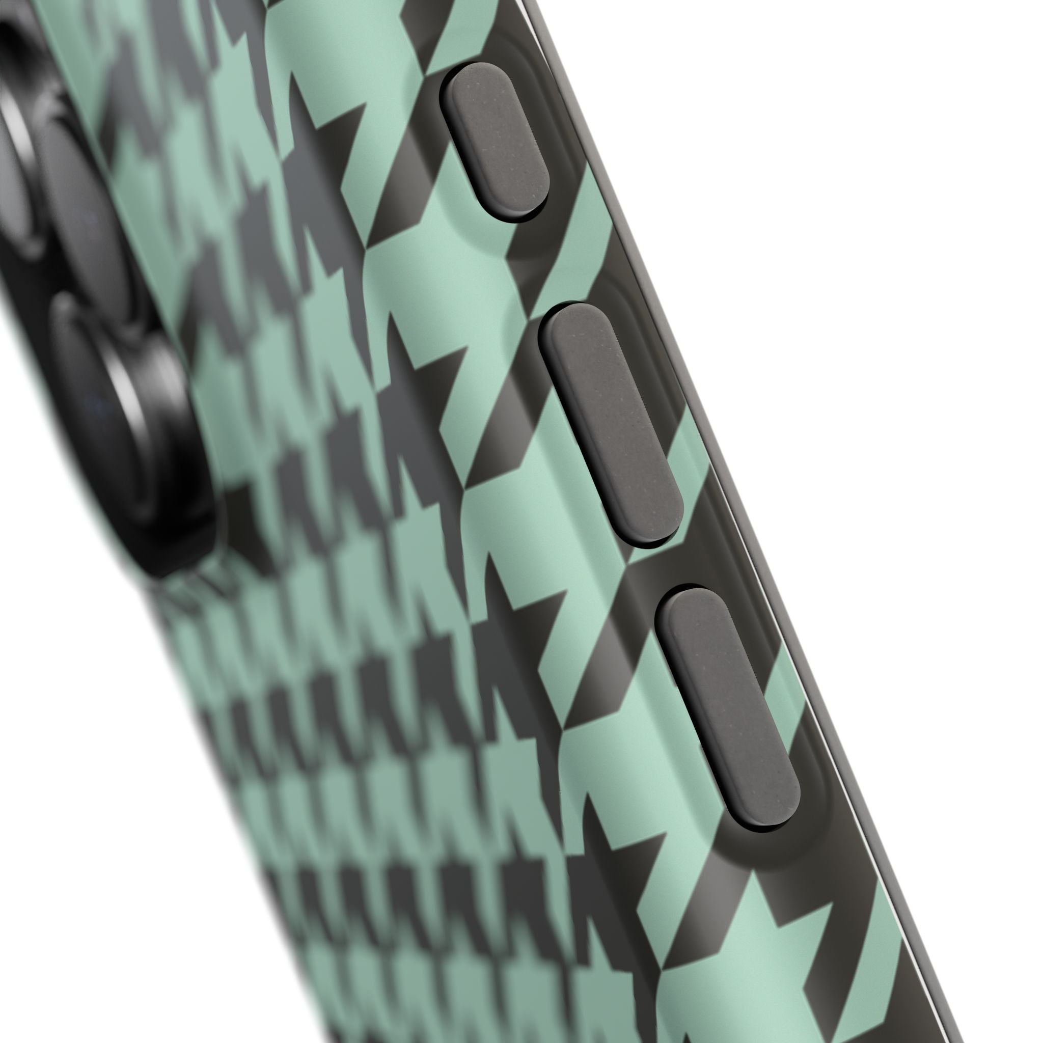 Mint Chip Houndstooth Case