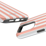 Peach Beach Stripe Case