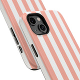 Peach Beach Stripe Case