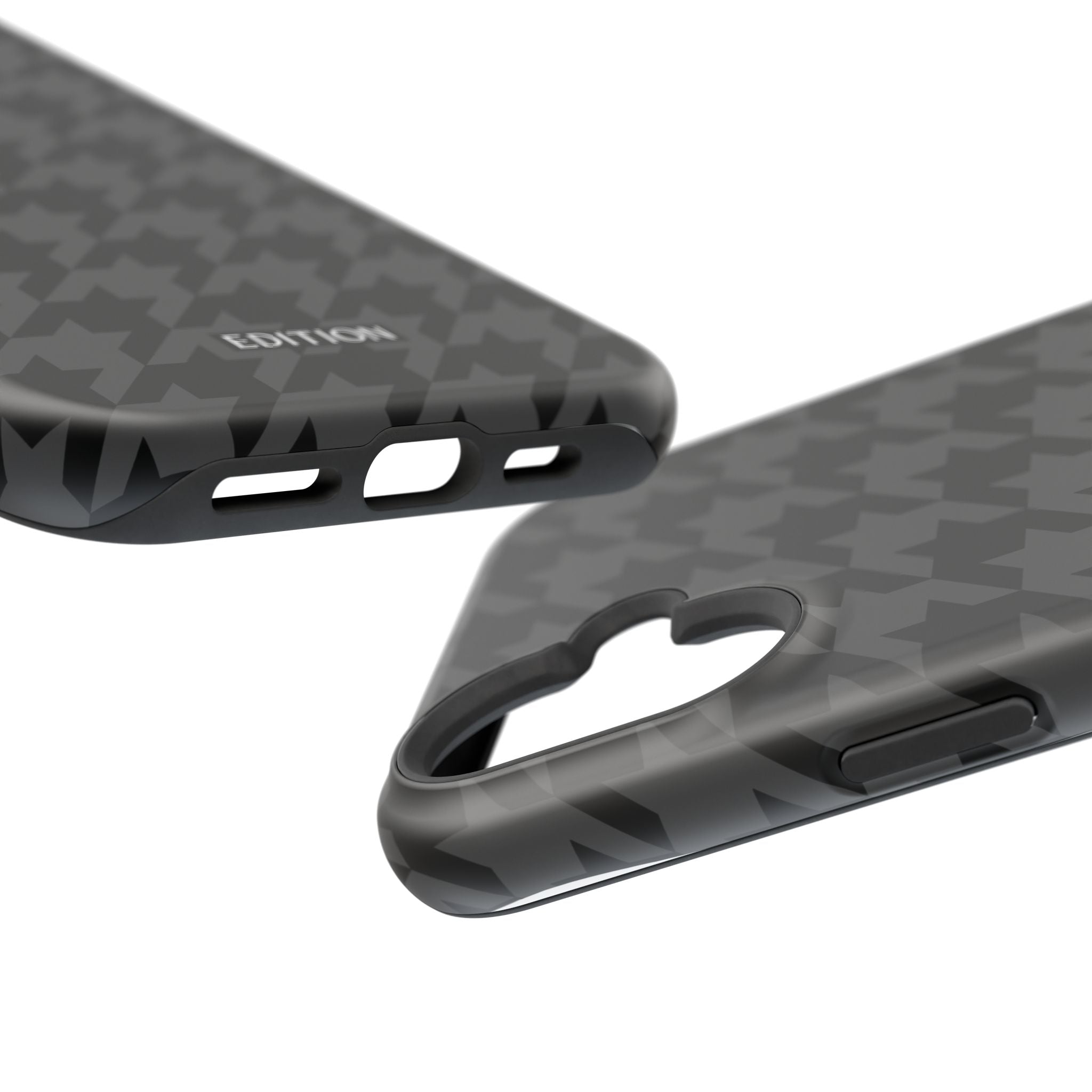 Grey Houndstooth Case