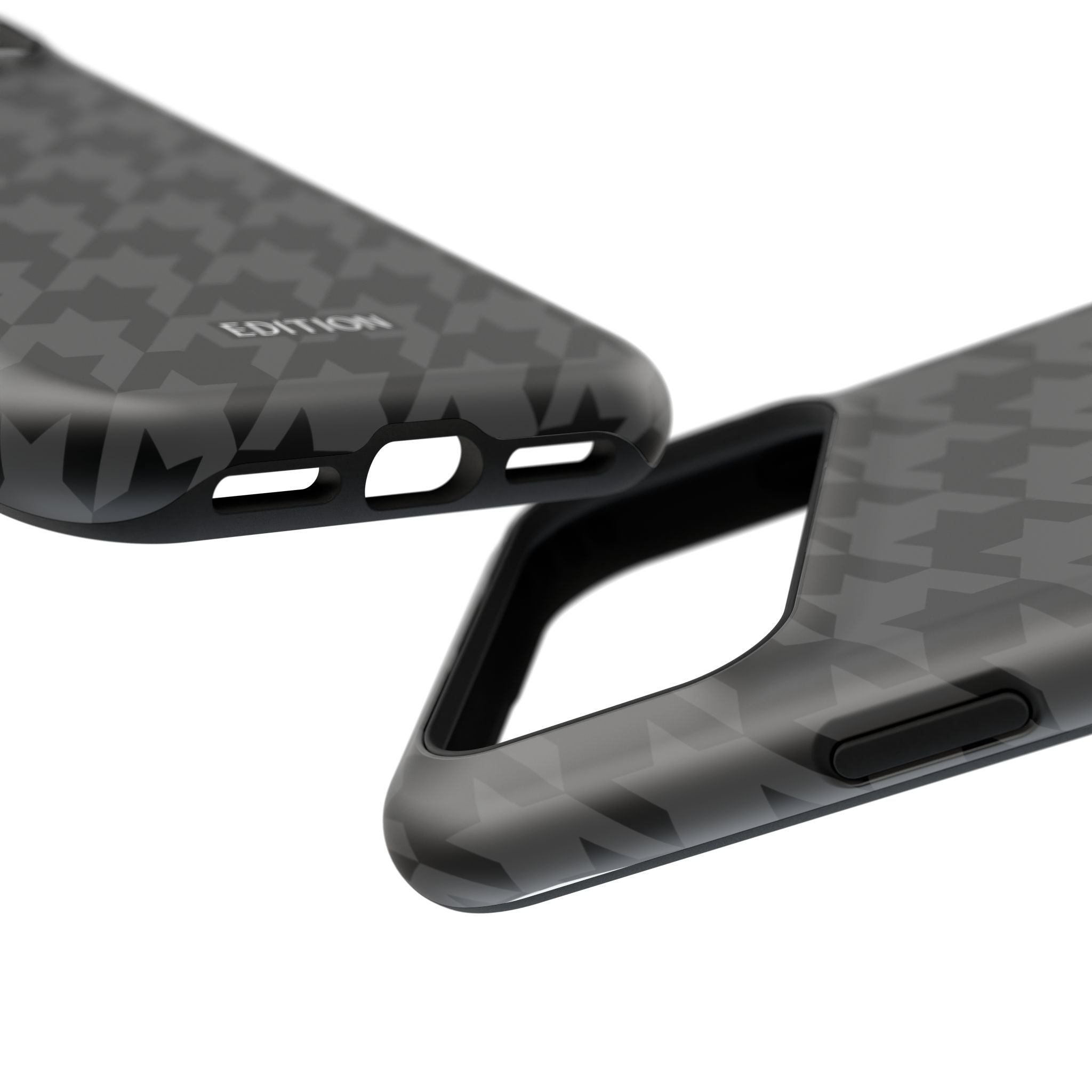 Grey Houndstooth Case