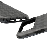 Grey Houndstooth Case