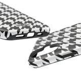 Black and White Houndstooth Case