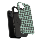 Mint Chip Houndstooth Case
