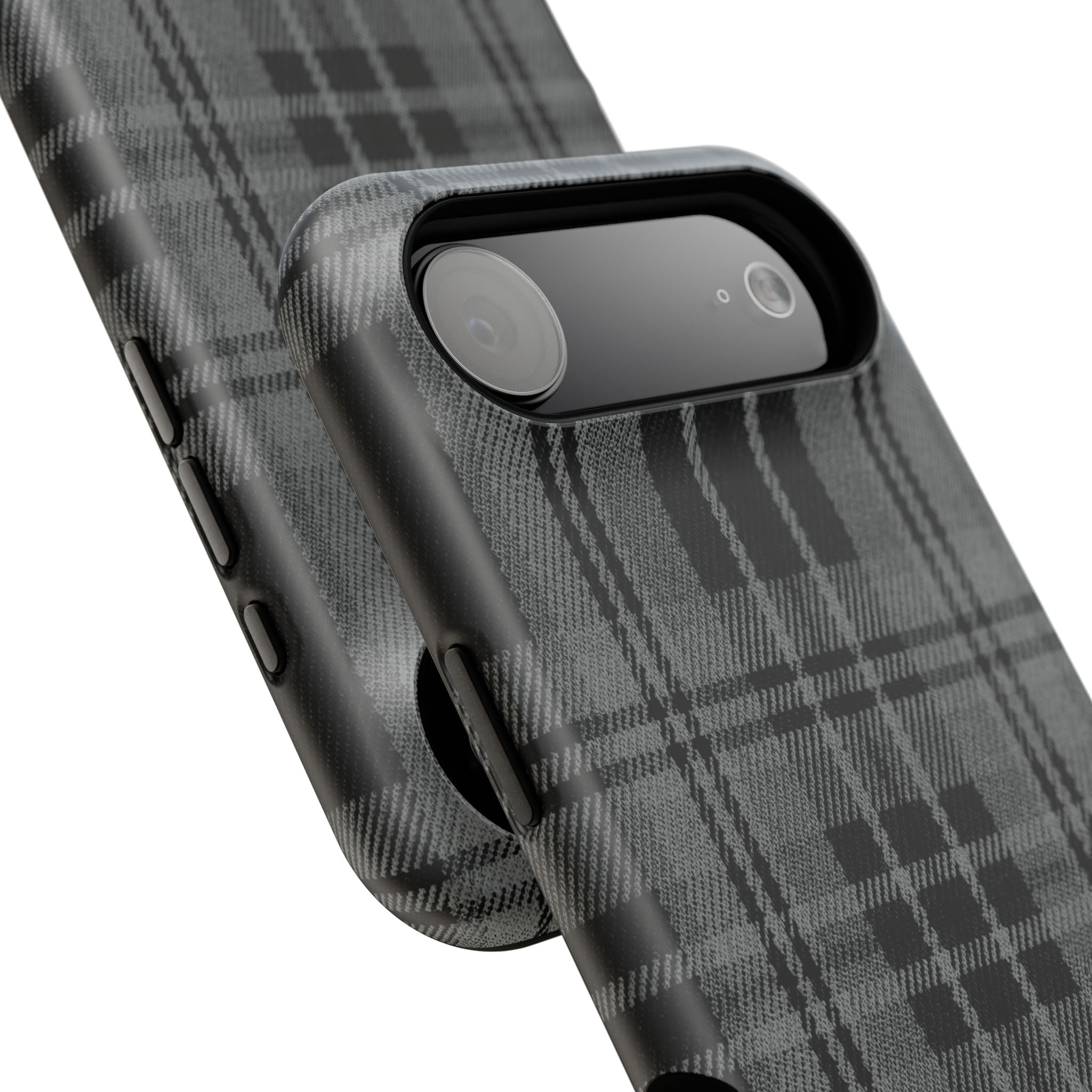 Black Plaid Case