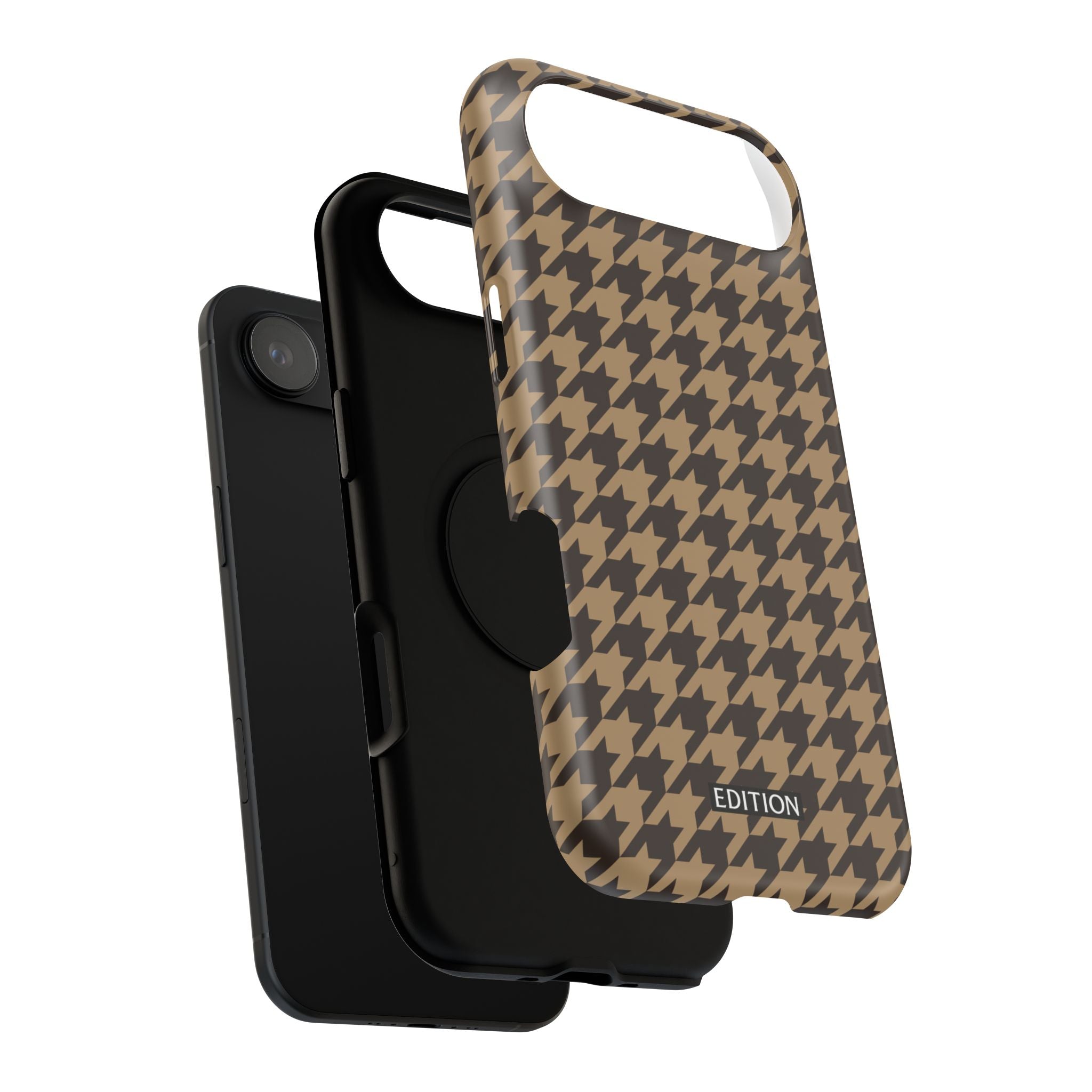Chocolate Chip Cookie Houndstooth Case