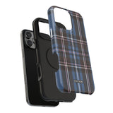 Blue and Pink Plaid Case
