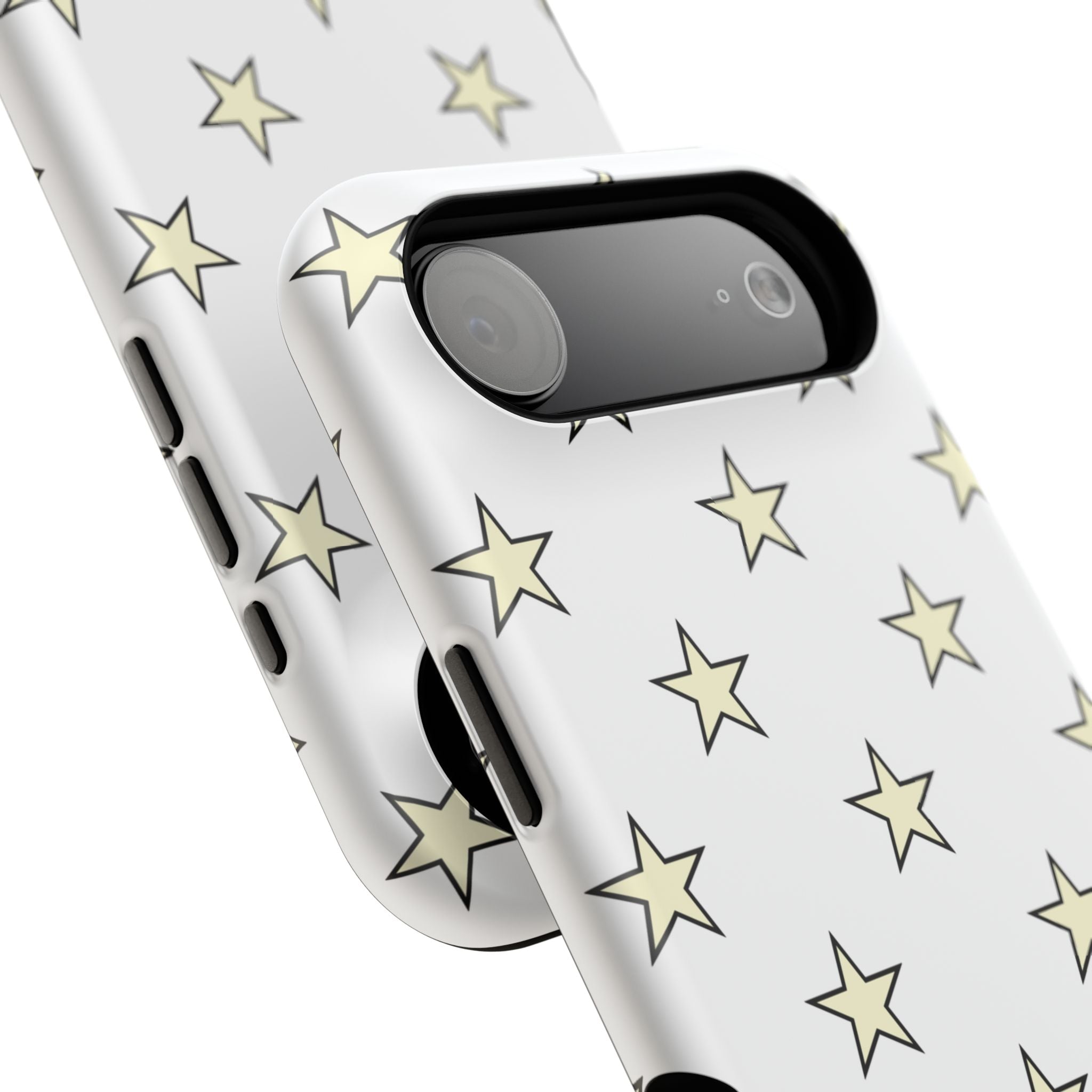 Yellow and White Star Case