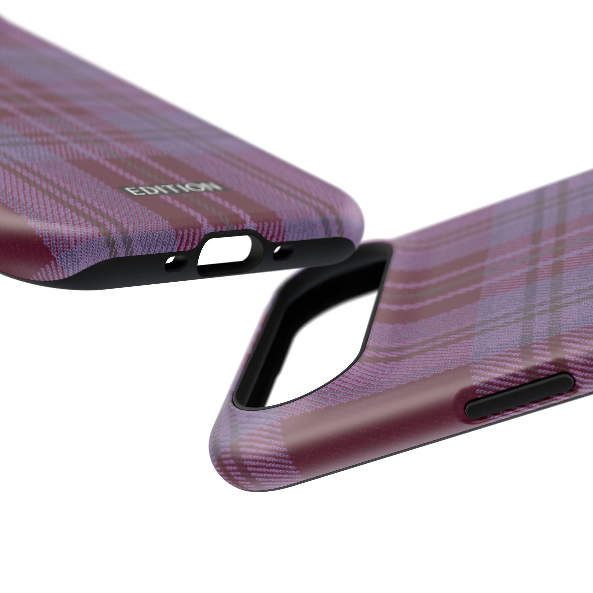 Magenta Plaid Case